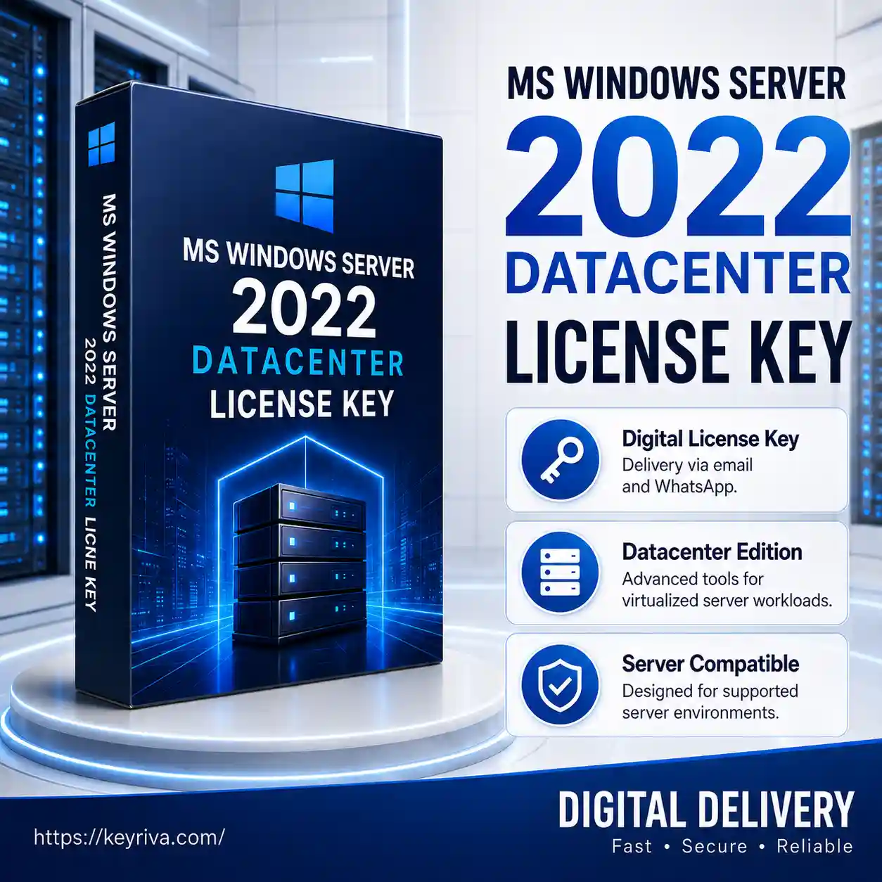 MS Windows Server 2022 Datacenter License Key MS Windows Server 2022 Datacenter License Key - Image 1