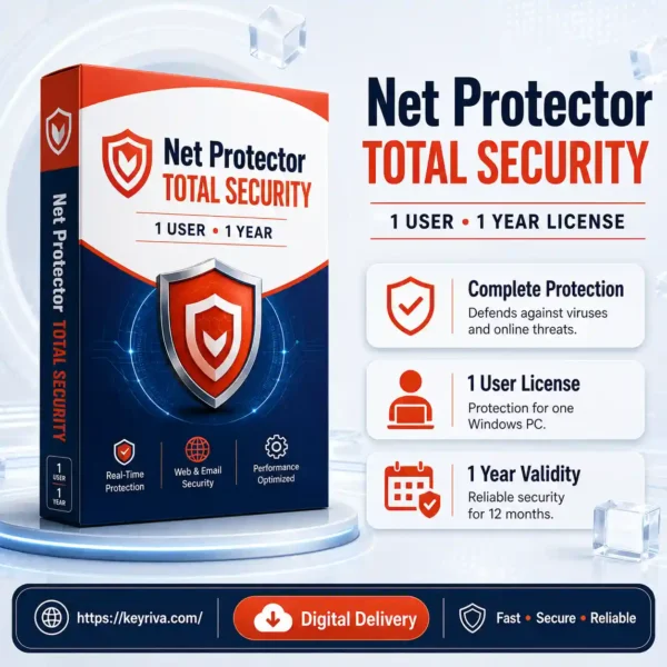 Net Protector Total Security 1 User 1 Year License