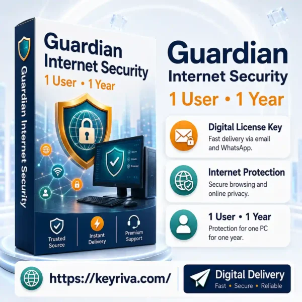 Guardian Internet Security 1 User 1 Year License