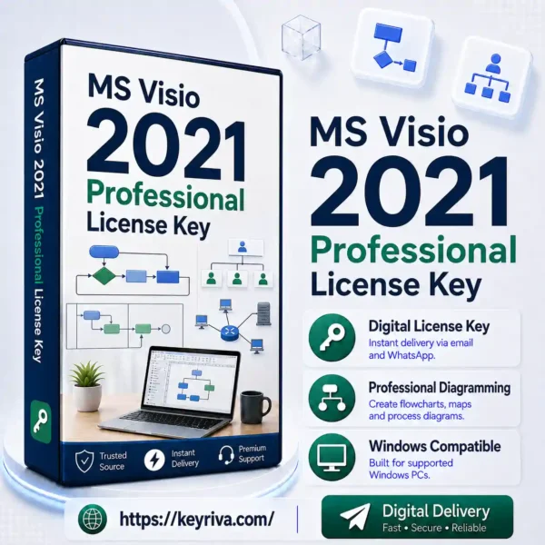 MS Visio 2021 Professional License Key