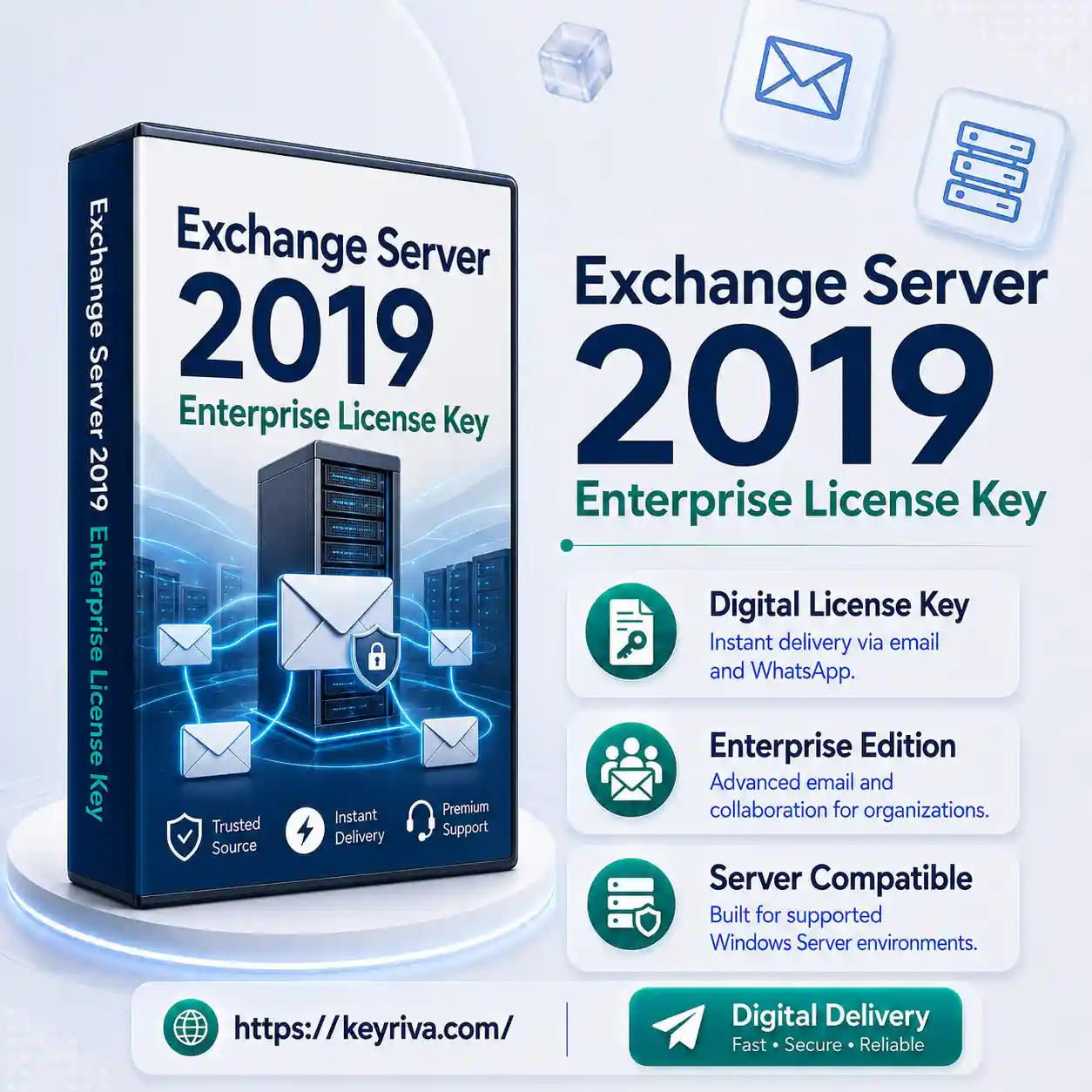 Exchange Server 2019 Enterprise License Key MS Exchange Server 2019 Enterprise License Key - Image 1