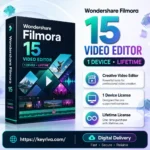 Wondershare Filmora 15 Video Editor 1 Device Lifetime