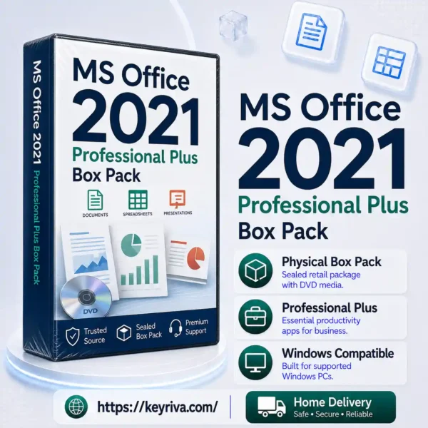 MS Office 2021 Professional Plus Box Pack
