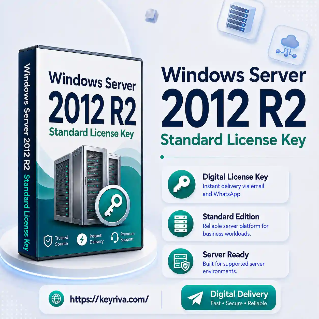 Windows Server 2012 R2 Standard License Key MS Windows Server 2012 R2 Standard License Key - Image 1